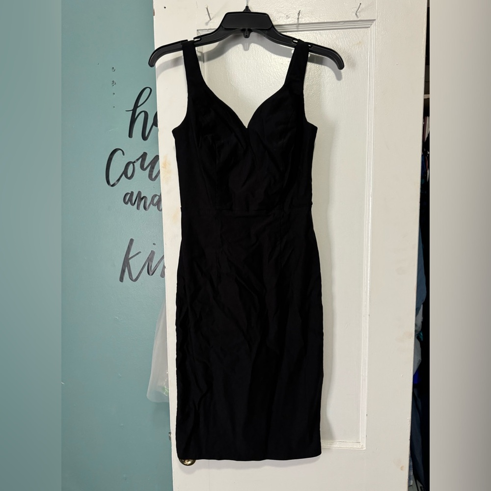 Grace Karin Black Sleeveless Body Con Dress S Small